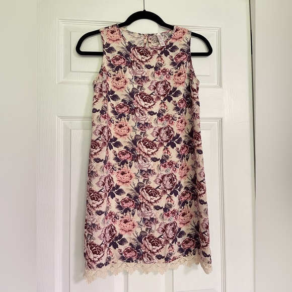 Mini floral Shift Dress - Picture 1 of 7